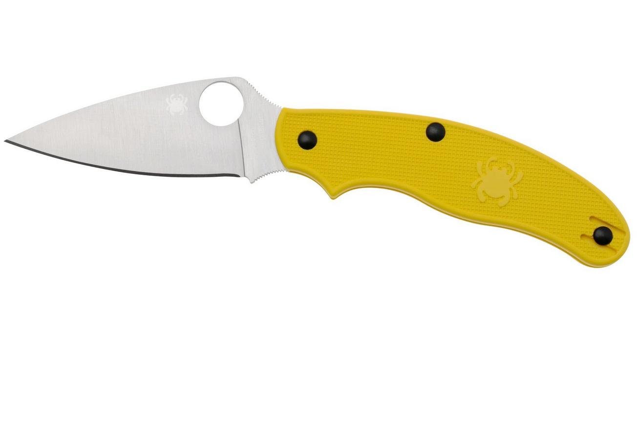 Spyderco UK Penknife Salt MagnaCut C94PYL Yellow zakmes