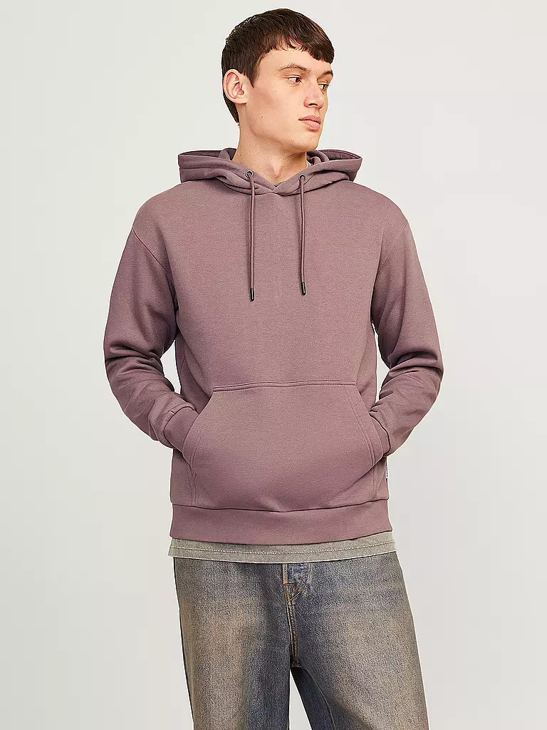 JACK & JONES Kapuzensweater - Hoodie  JJEBRADLEY beere