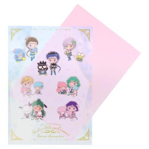 Sun-Star Stationery - Sailor Moon x Sanrio A4-map cosmosB