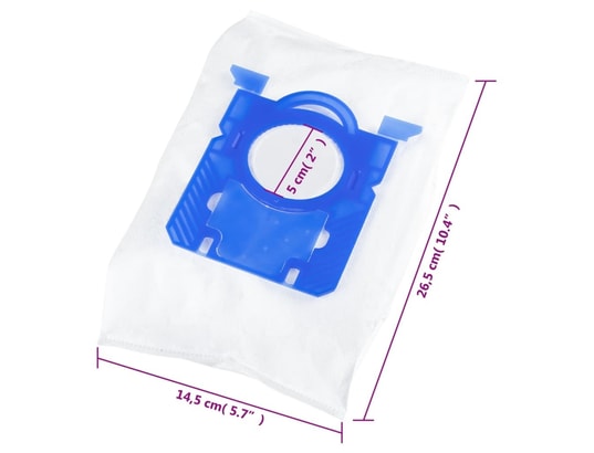 VIDAXL - Accessoire aspirateur Sacs d’aspirateur pour philips s-bag 20 pcs