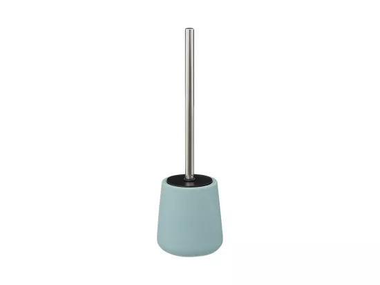 Brosse WC avec support en céramique Bleu artic