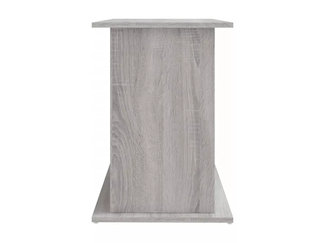 Support pour aquarium sonoma gris 101x41x58cm bois d'ingénierie