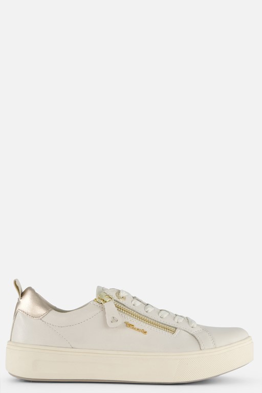 Tamaris Comfort Sneakers wit Leer