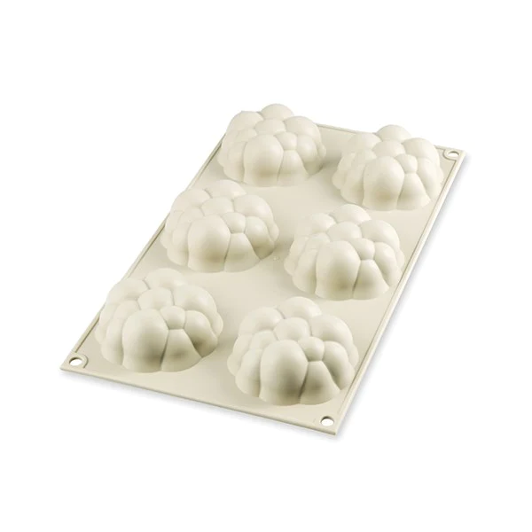 Moule 3D 6 Bulles Bollicine Silikomart