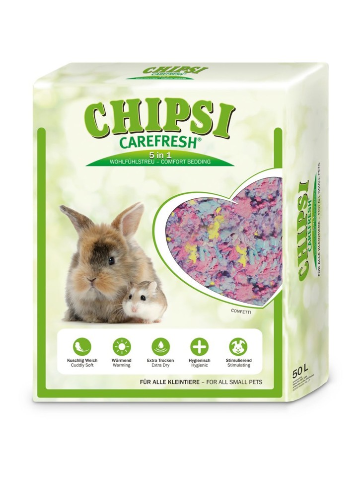 Carefresh - Carefresh Soft Paper Bedding Confetti 50L
