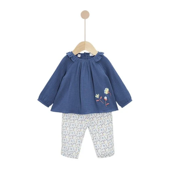 Ensemble Haut + Pantalon   Fleur de thym        de               Marèse