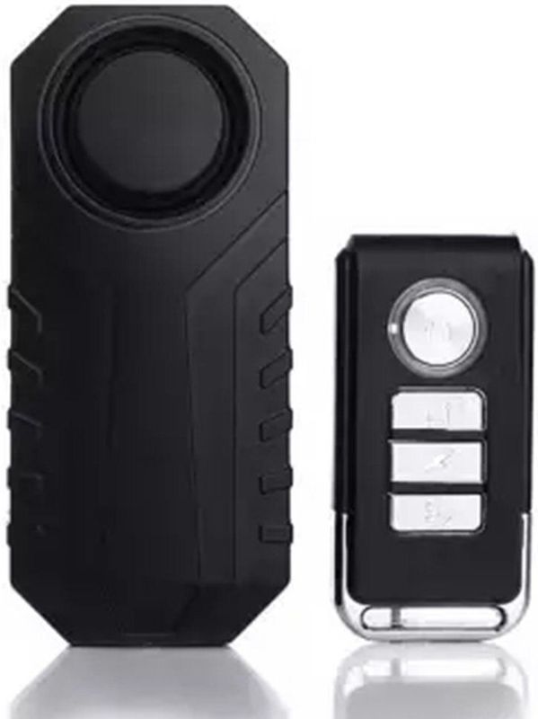 Waterdicht Anti-Diefstal Draadloze Alarm Lock - Fiets Security System - Zwart