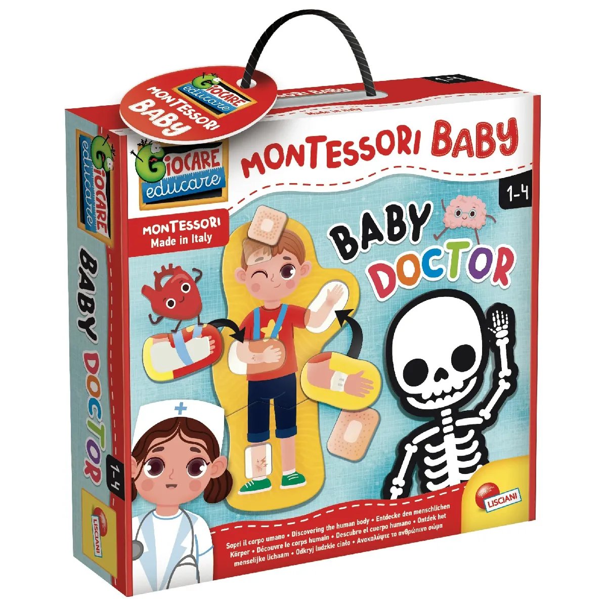 Lisciani Giochi Montessori Baby Doctor Puzzle