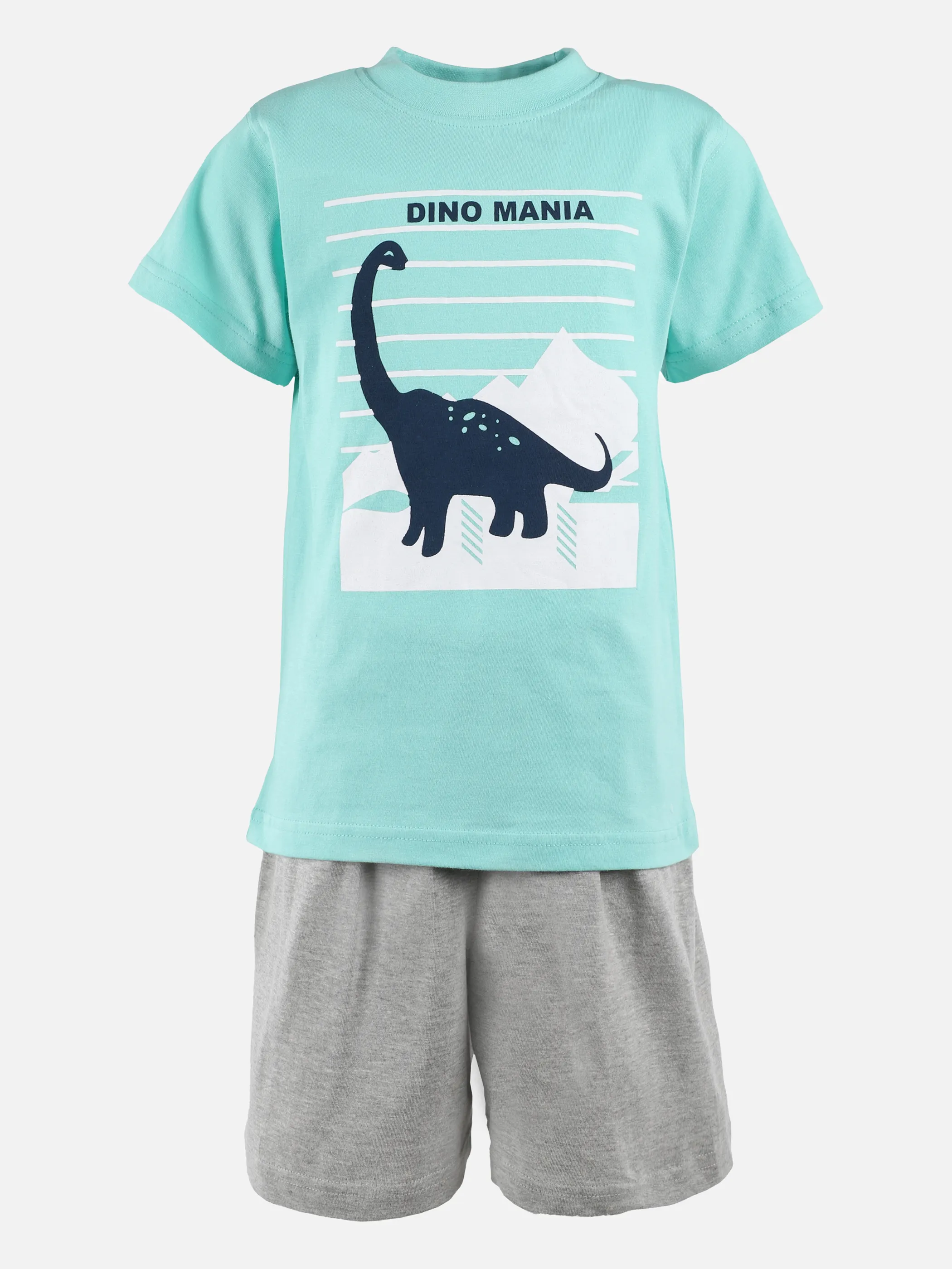 Jungen Shorty Schlafanzug mit Print