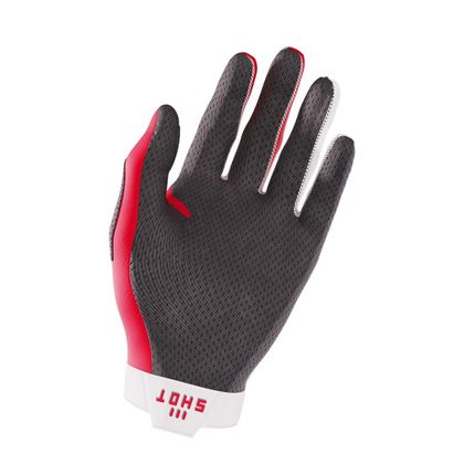 Gants cross Shot LITE 2024 - Noir / Rouge