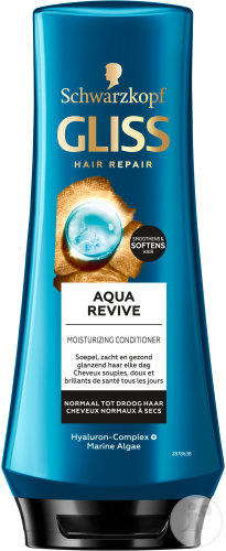 Gliss Aqua Revive Après-Shampoing Hydratant Cheveux Normaux À Secs 200ml