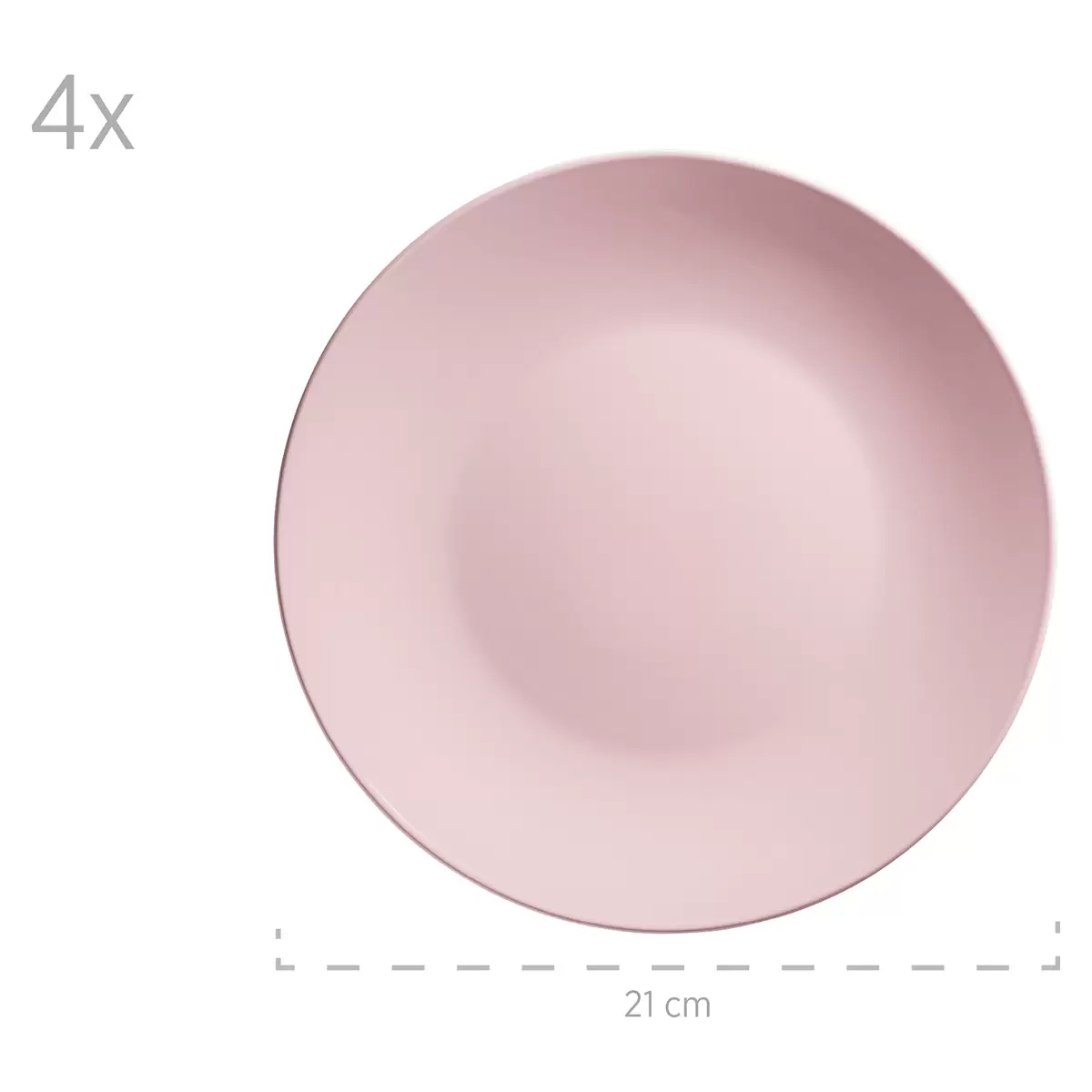 Kombiservice 16tlg. PASTELL SELECTION Rosa