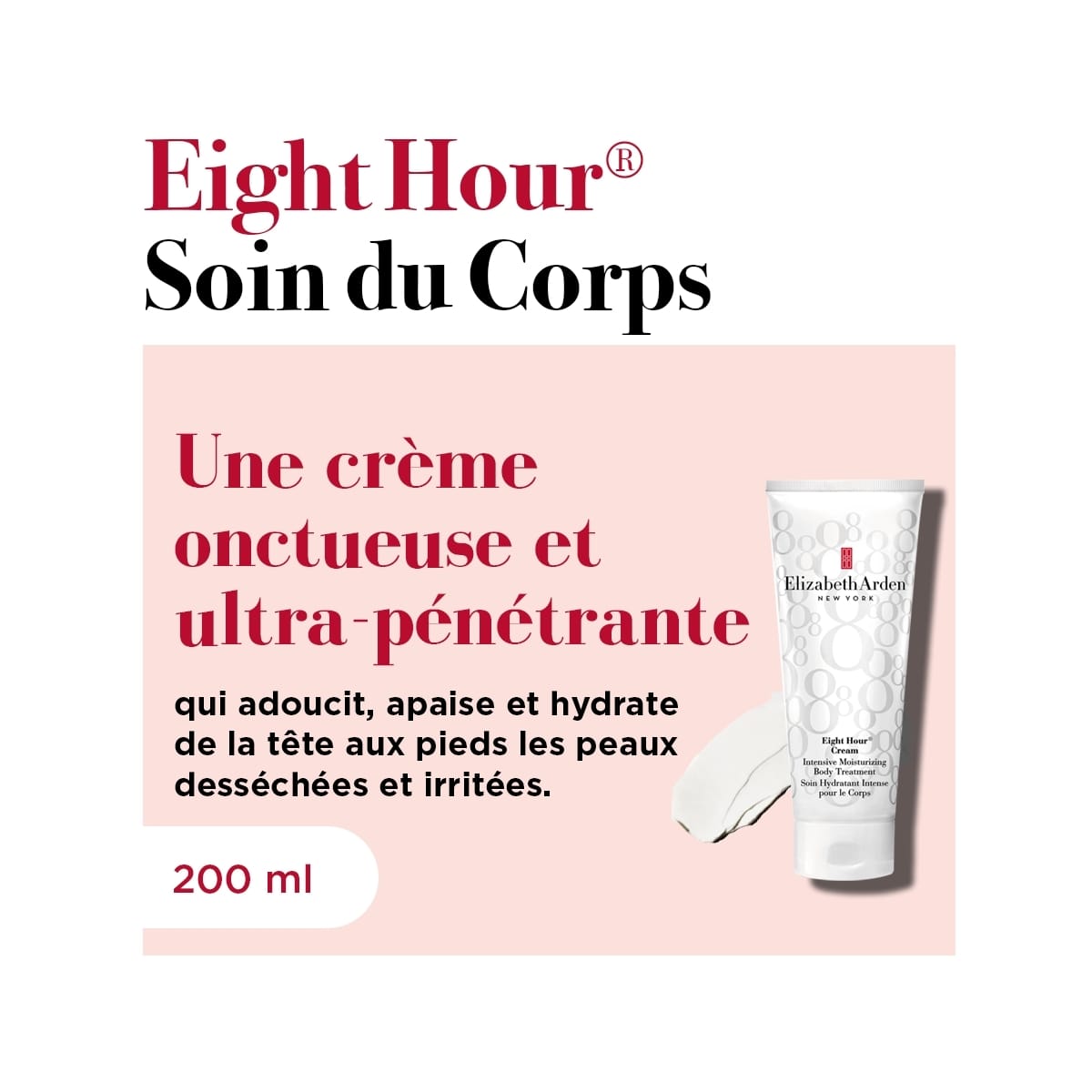 Elizabeth Arden Eight Hour® CreamSoin Hydratant Intense pour le Corps