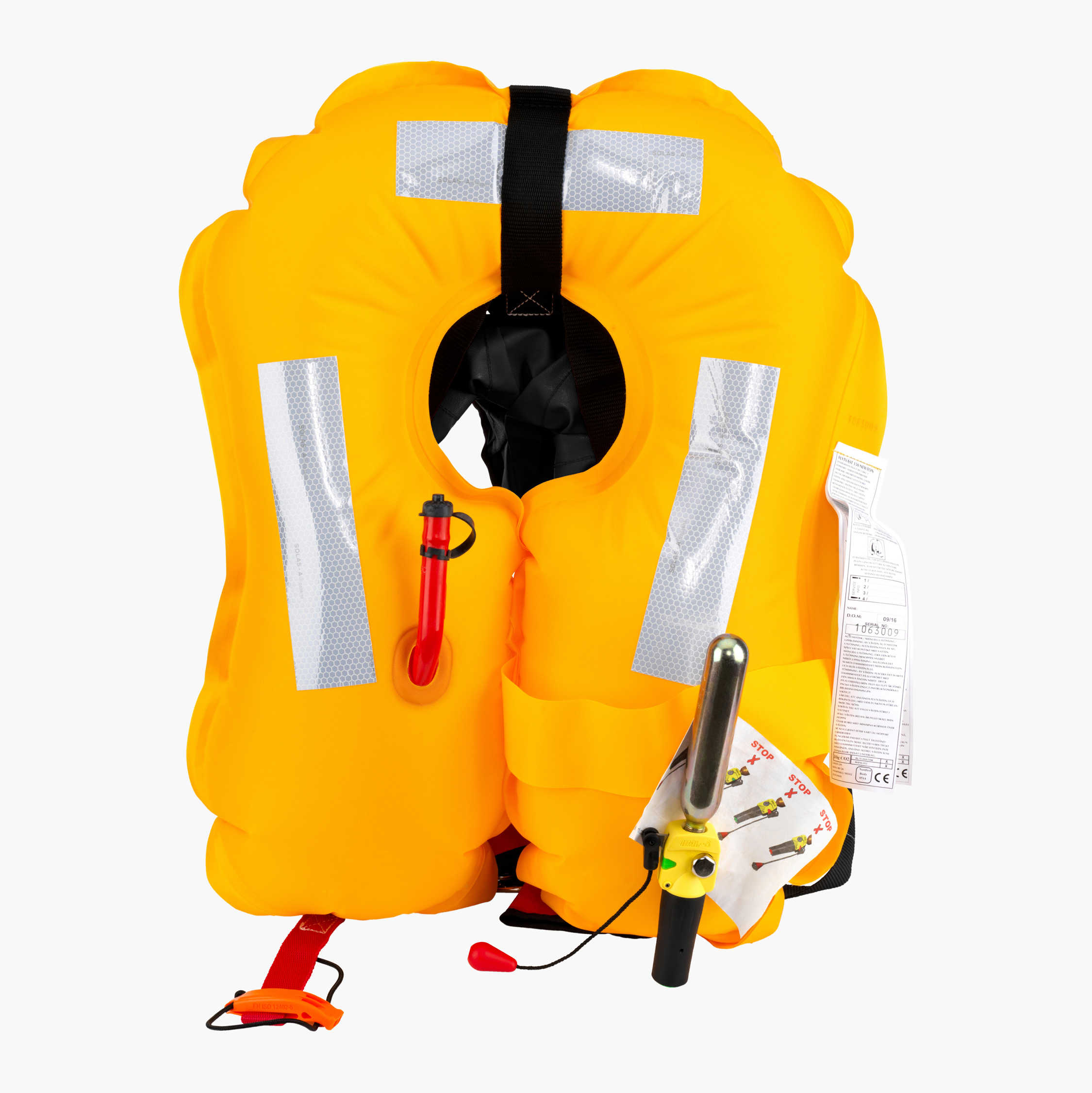 Flytevest oppblåsbar 165 N