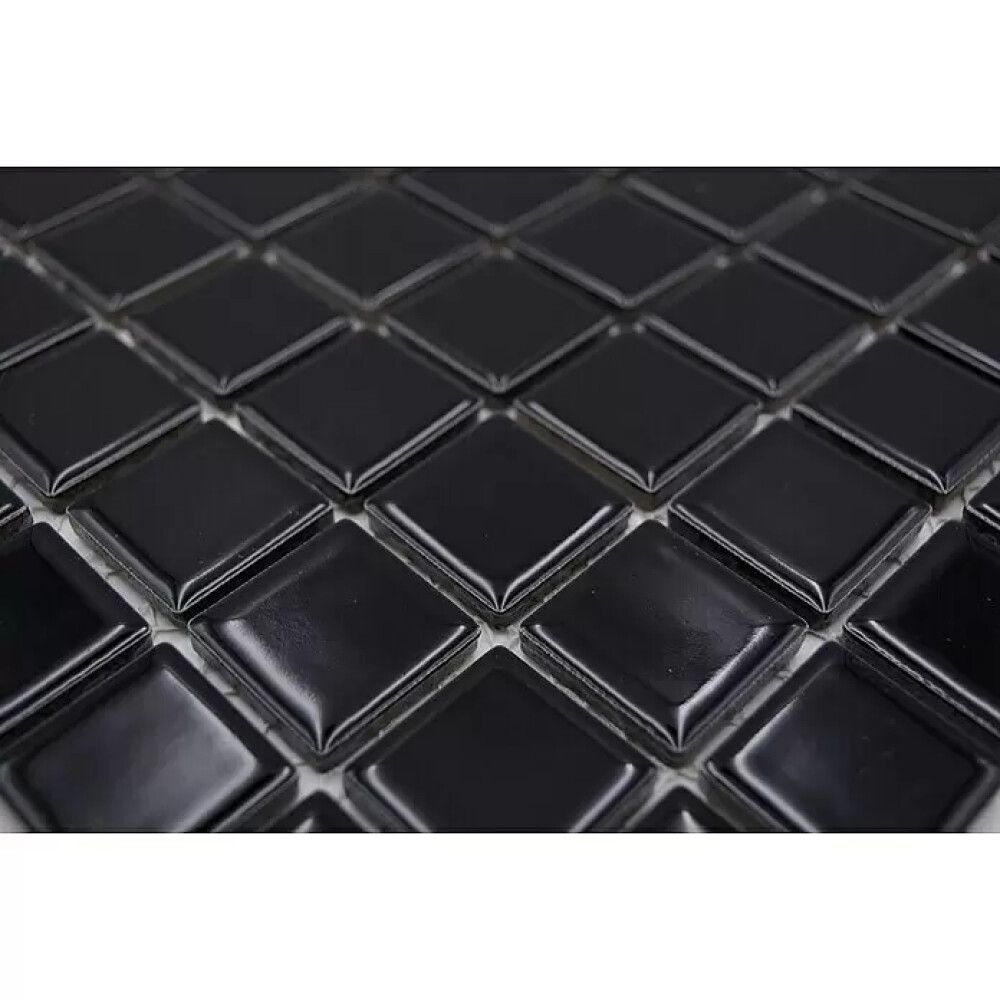 MOSAIKK SVART BLANK 2,5X2,5CM