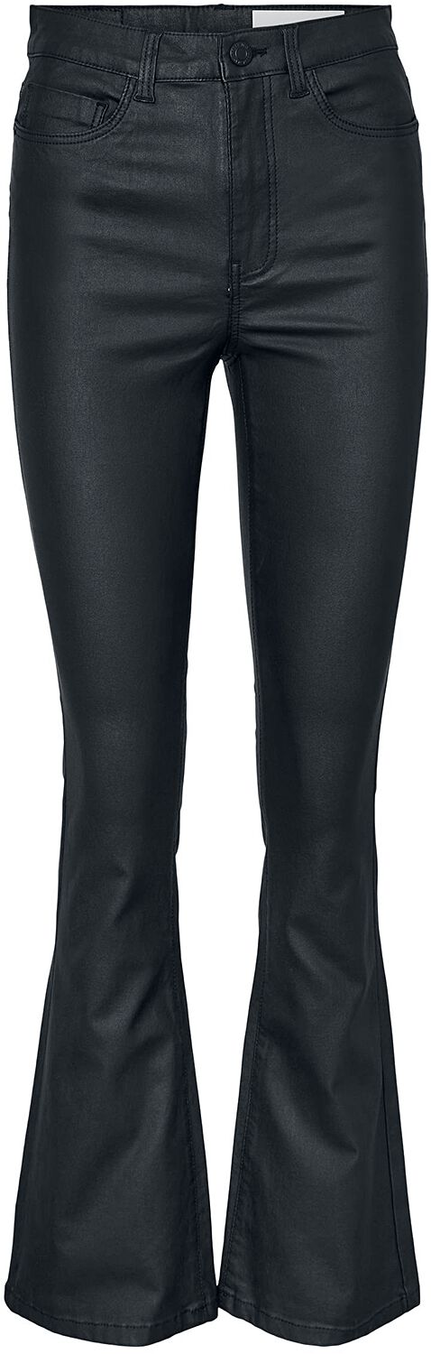 Sallie - Pantalon Taille haute Évasé | Noisy May Pantalon imitation cuir