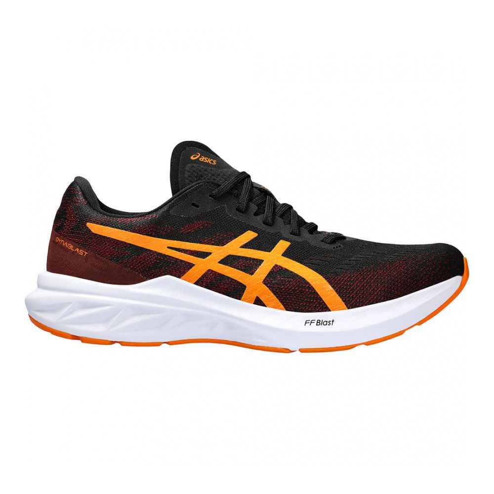 Asics DYNABLAST 3 - Chaussures running Homme black/bright orange