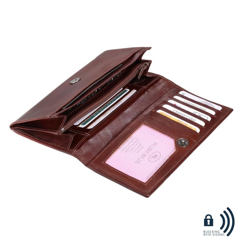 dR Amsterdam Vegio Damesportemonnee 118159 Chestnut