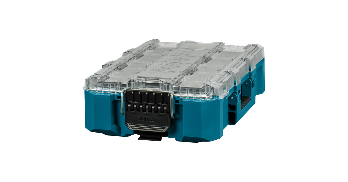 MakitaMaktrak Organizer Medium P-91045 gereedschapsbox  (Blauw/zwart)