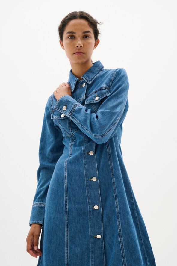 InWear SophinaIW Short Dress Washed denim