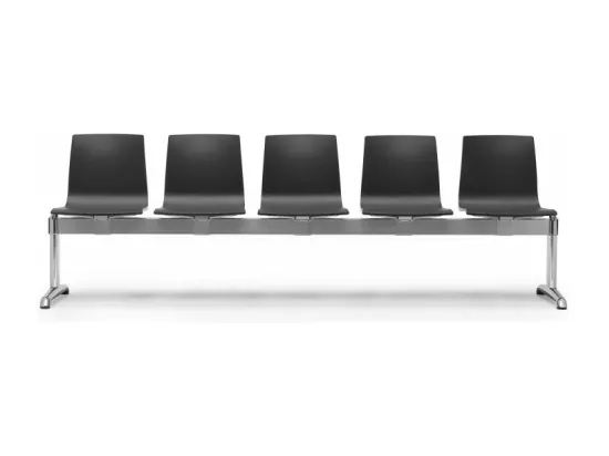 5 chaises salle d'attente ignifugées Bench Alice - Scab