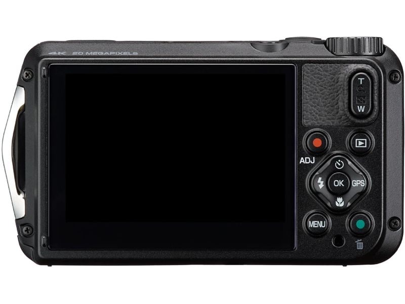 Pentax Unterwasserkamera WG-8 Schwarz Digitale Allwetter-Kompaktkamera
