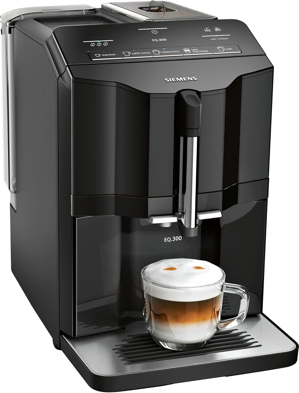 Siemens EQ.300 TI35A209RW Kaffeevollautomat , Schwarz