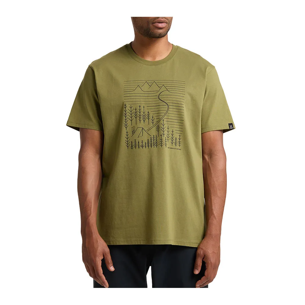Haglöfs CAMP - Tee-shirt Homme olive green