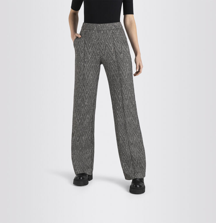 MAC Jeans CHIARA Silver shadow zig zag