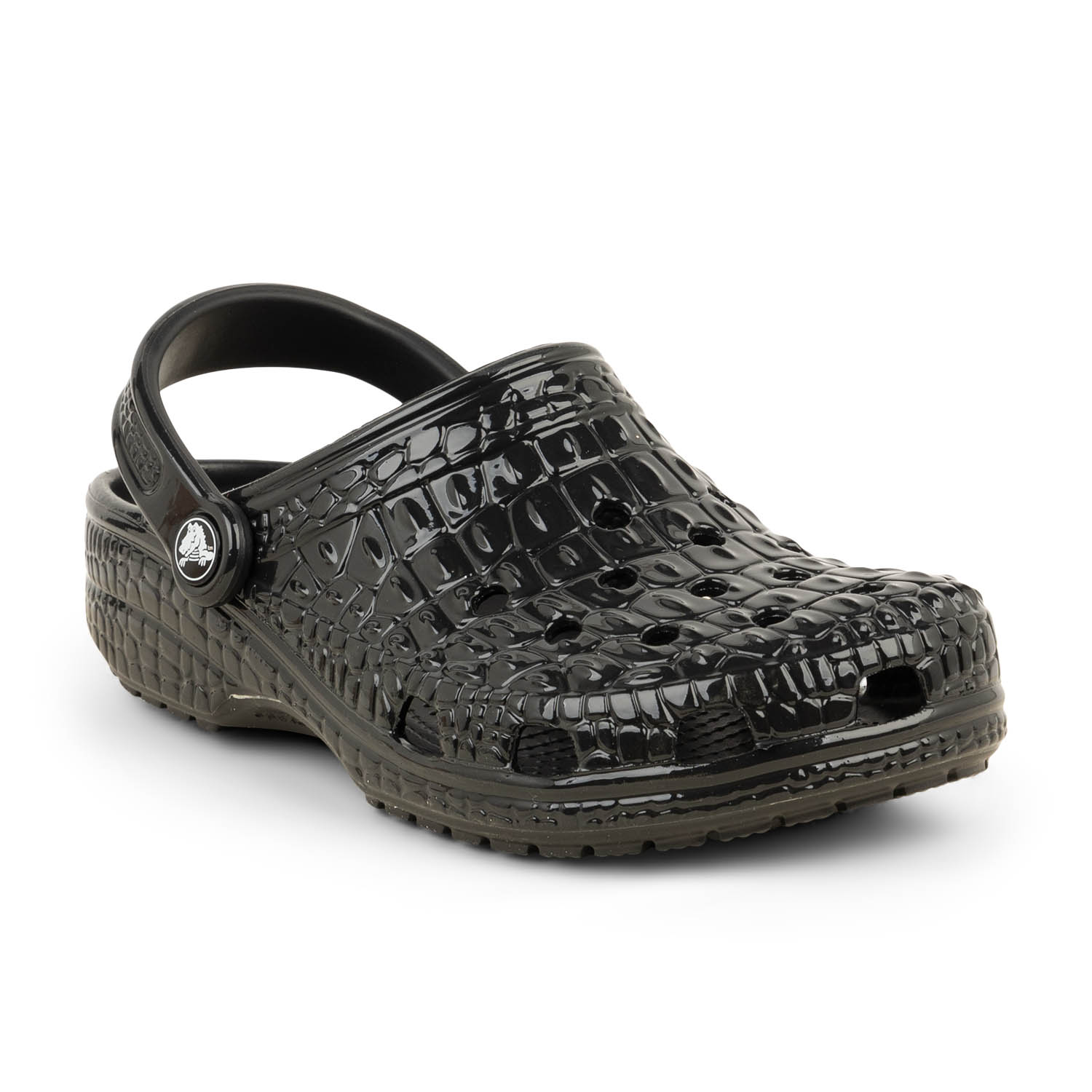 Tongs et crocs femme CROCS CLASSIC METALIC CROCSKIN