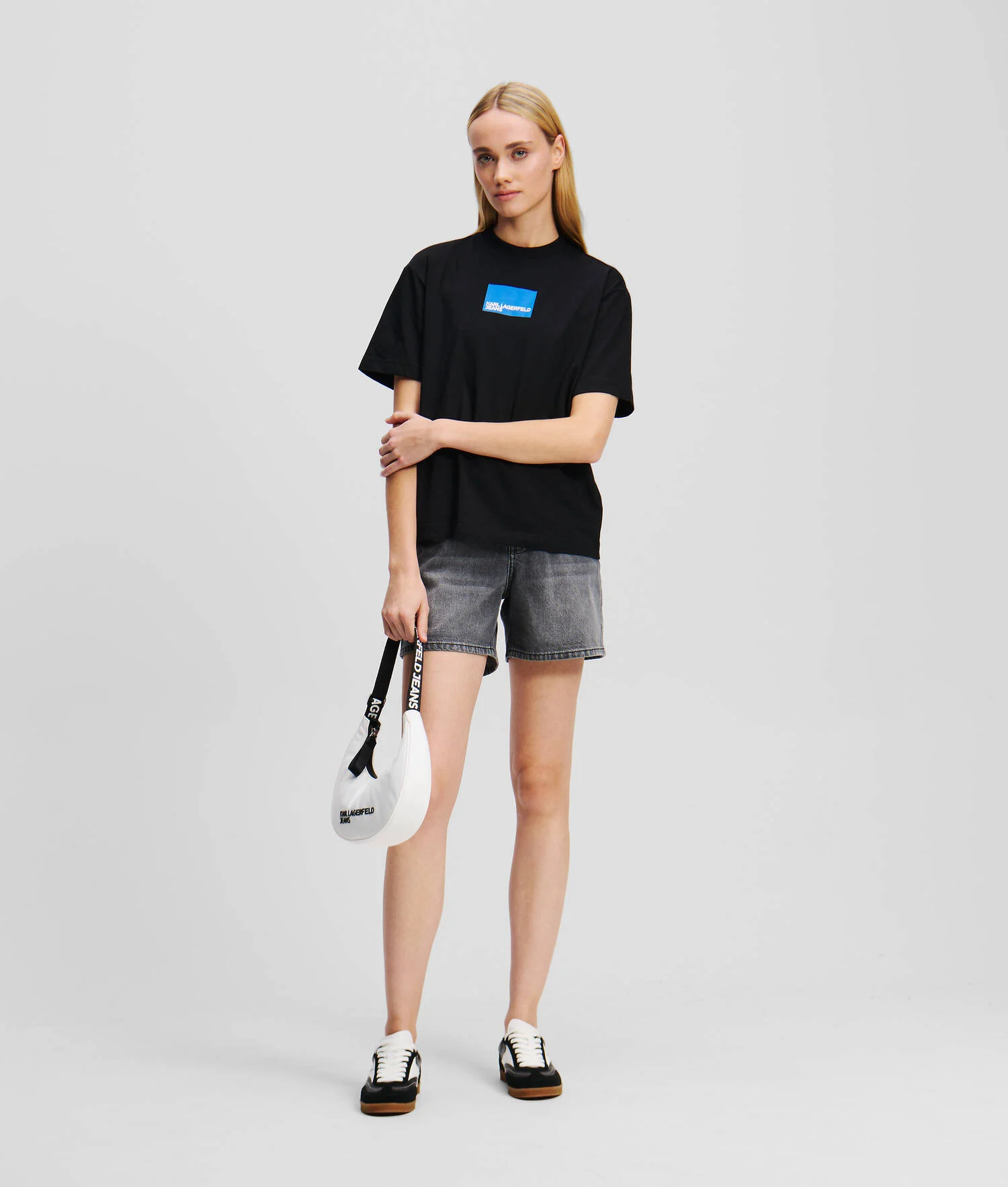 T-SHIRT AVEC LOGO KLJ - Noir