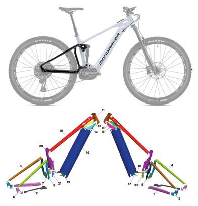 Mondraker Chaser R - 2023 - XL - Mat