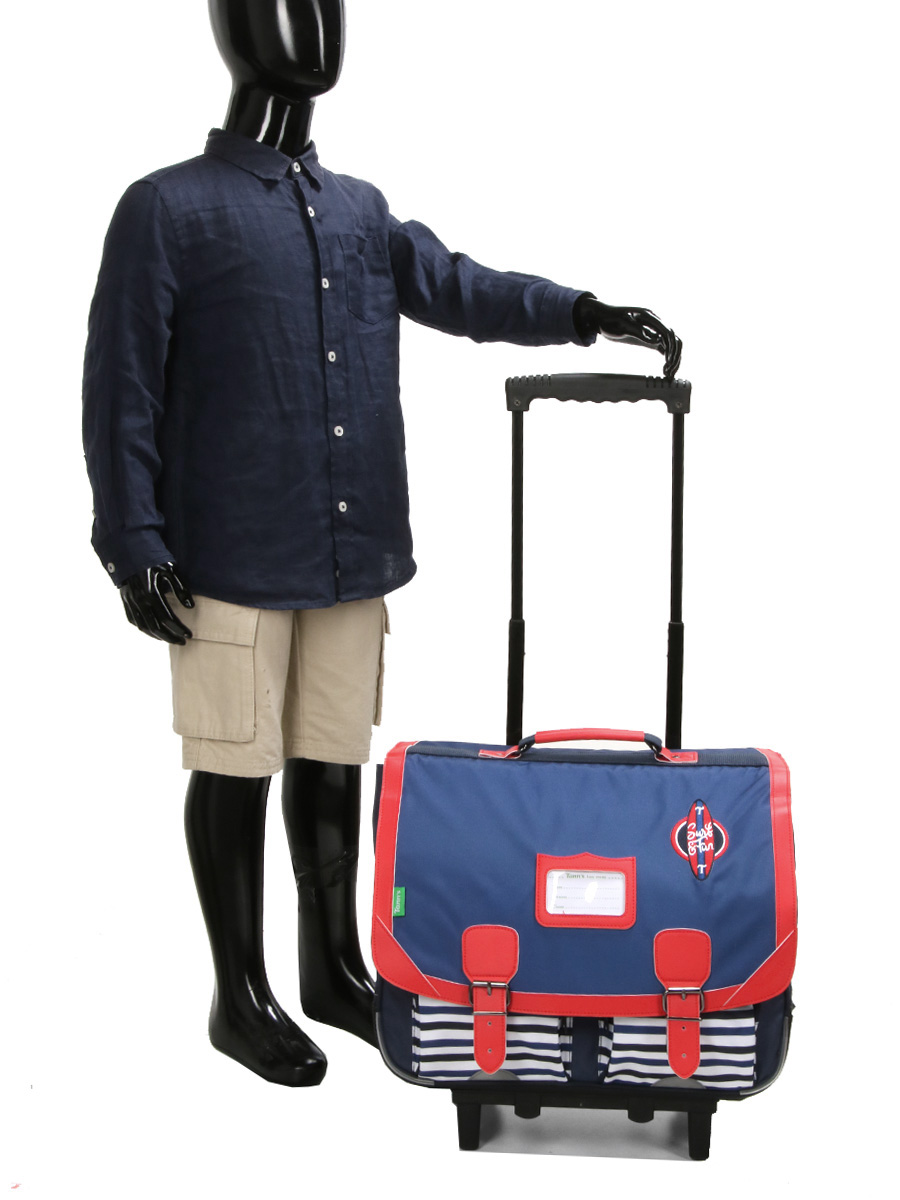 Cartable À roulettes Tann's Les Fantaisies Hugo 41 cm