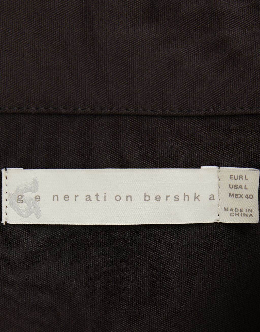 Sobretudo de sarja com efeito de manga dupla Generation Bershka