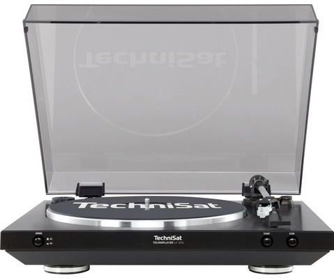 TechniSat - TechniPlayer LP200 - Platenspeler - Zwart - Materiaal: Hout