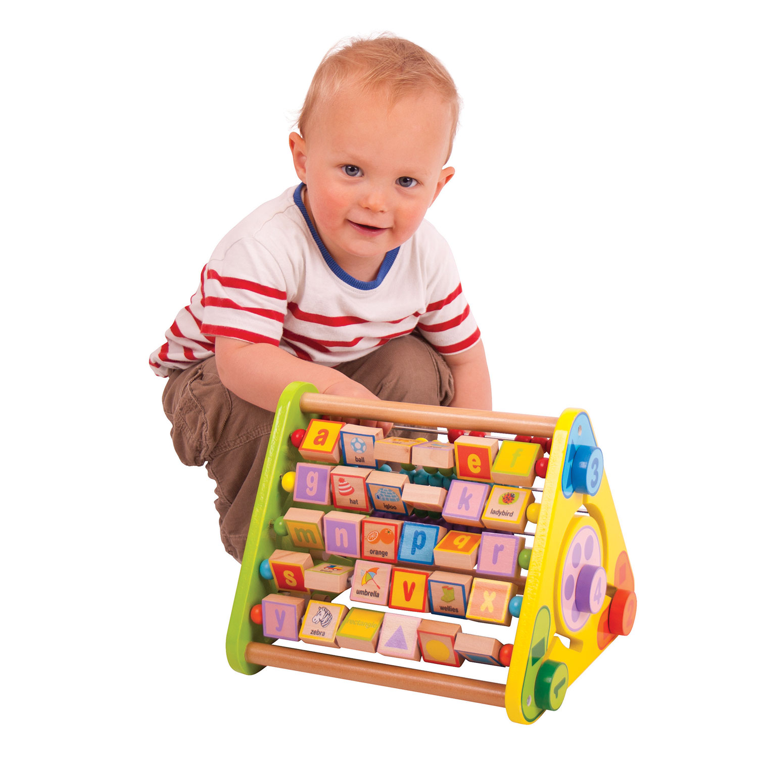 Bigjigs Houten Activiteiten Centrum