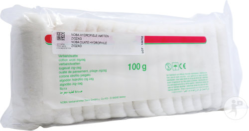 Noba Ouate Hydrophile Zigzag 100g