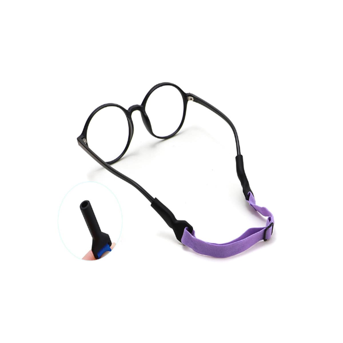 Elastiske brillesnorer - Justerbare sportsbånd 2-pack