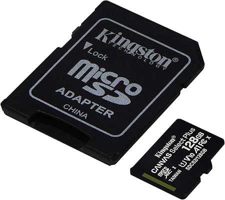 128GB Canvas Select Plus Micro SDXC Speicherkarte Klasse 10 UHS-I 100 MB/s mit SD Adapter SDCS2/128GB (‎740617298703) - Schwarz