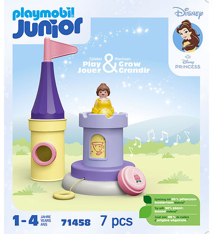 Playmobil Junior - Junior & Disney: Belles Spielturm mit Sound -