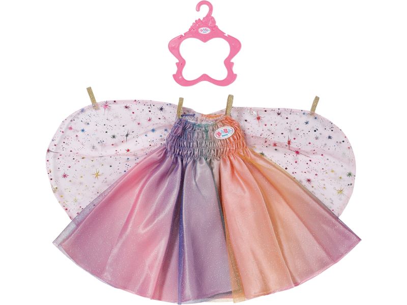 Baby Born Puppenkleidung Regenbogen Kleid Puppenbekleidung