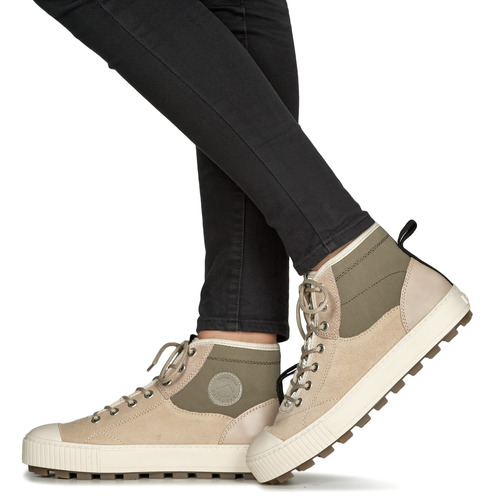 Pataugas - ARAN MID HICKING - Rose / Beige