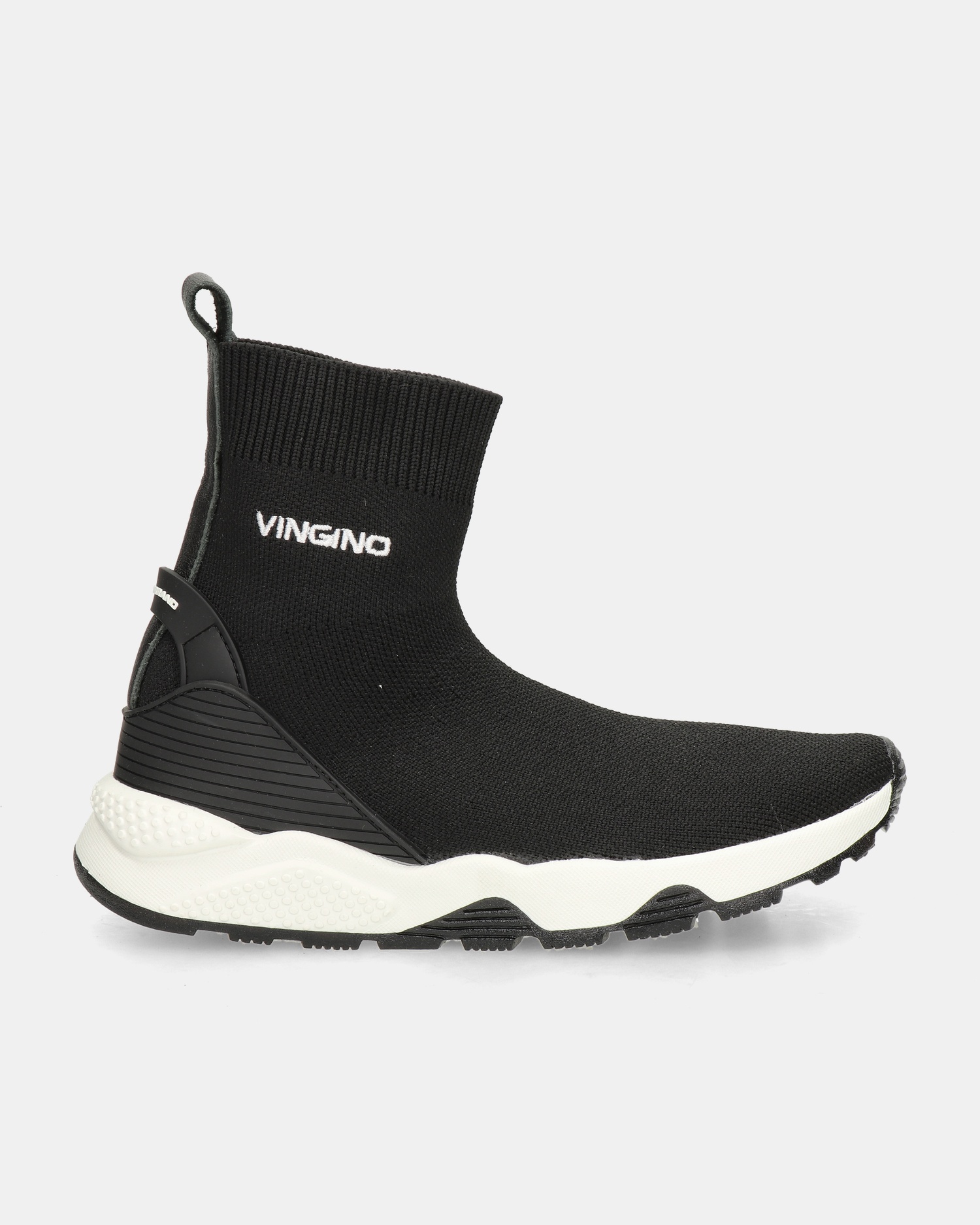 Vingino Gino Hoge sneakers  - zwart