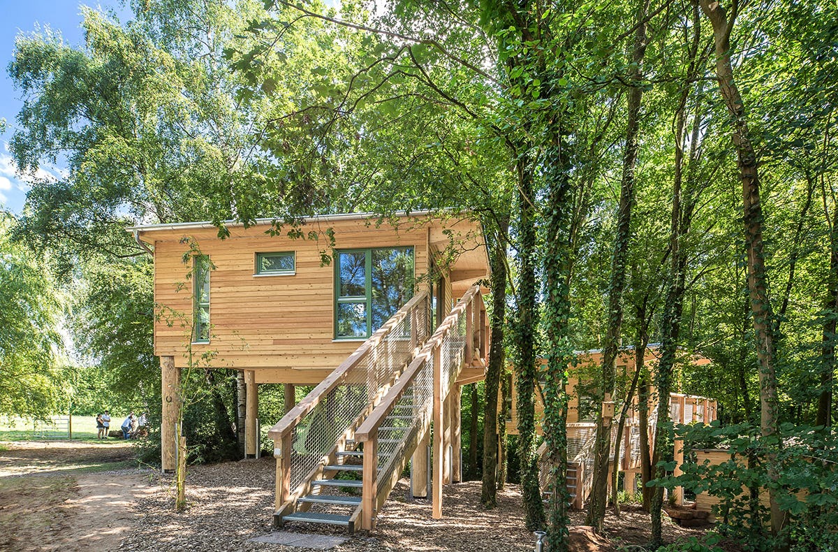 Baumhaushotel Lengfurt - Übernachten im Baumhaus