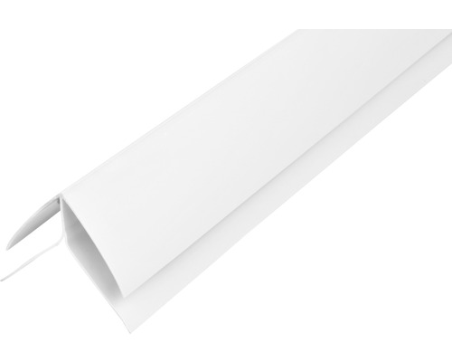 Duropan buitenhoeklijsten, wit, 10x20x2700 mm