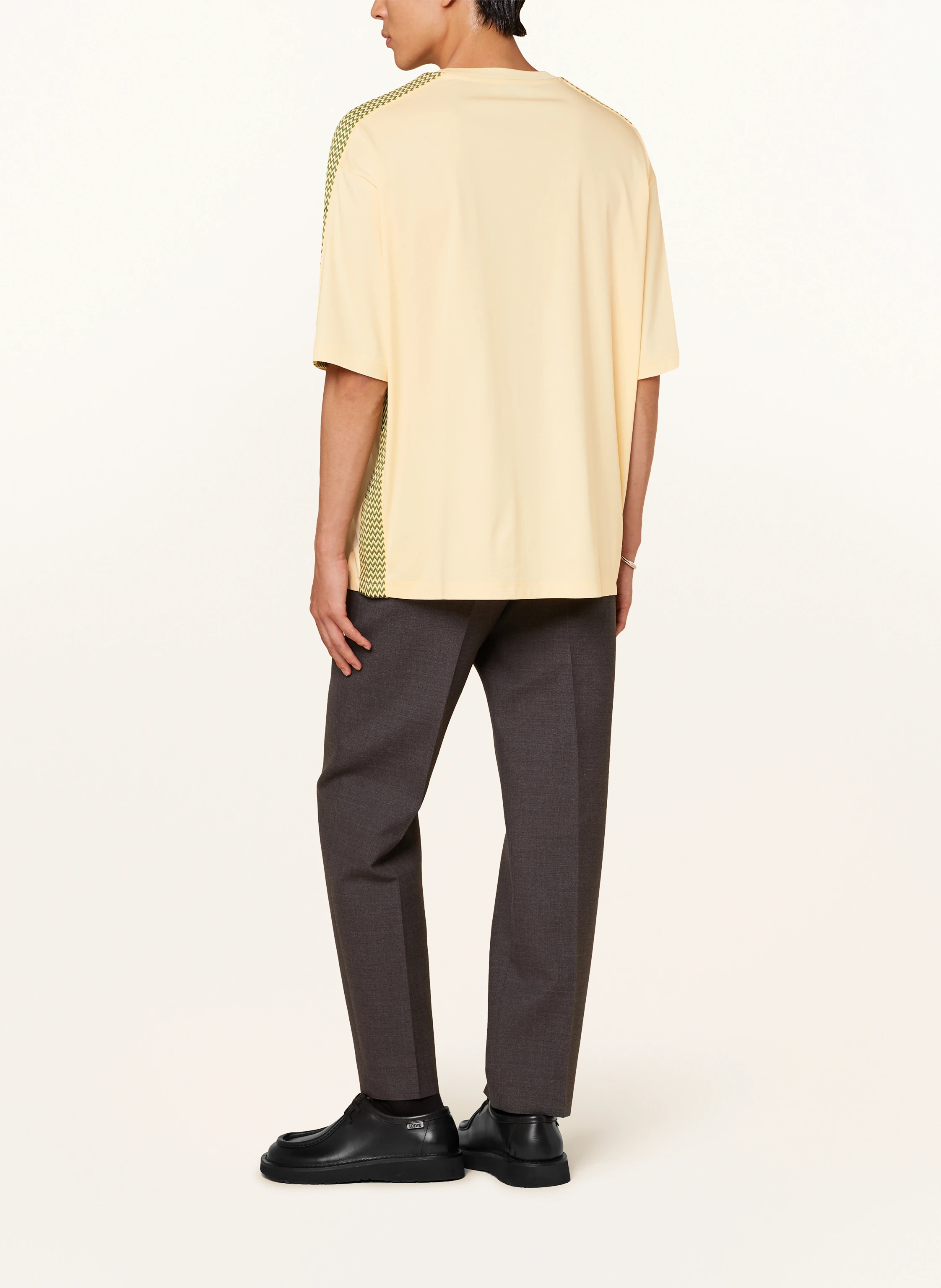 LANVIN Oversized-Shirt mit Galonstreifen