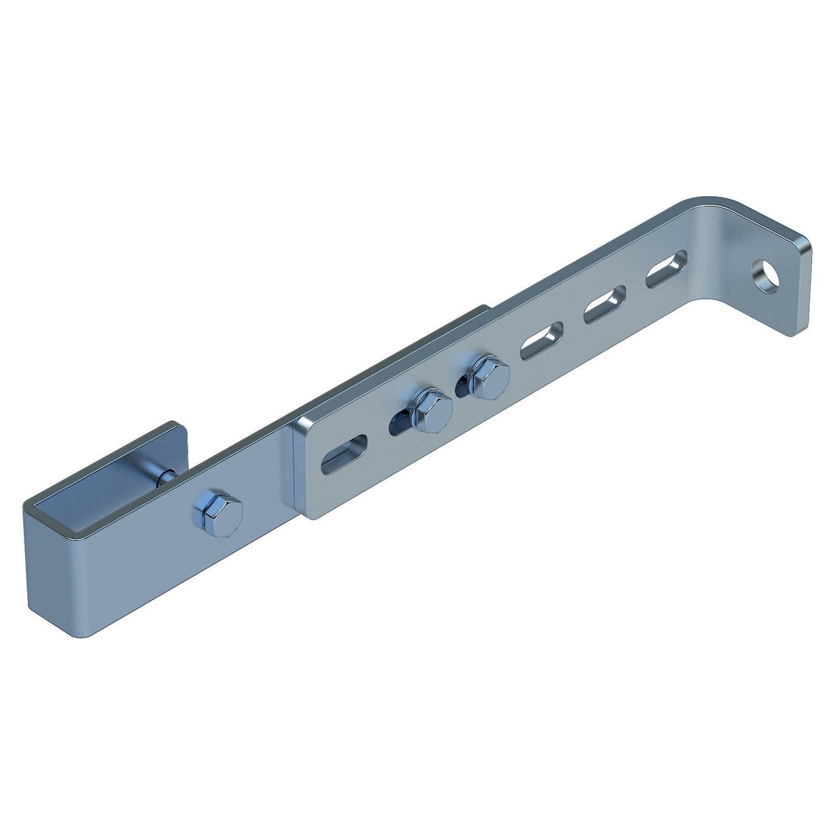 Zarges verstelbare wandconsole 150-300mm roestvrij staal voor schachtladders