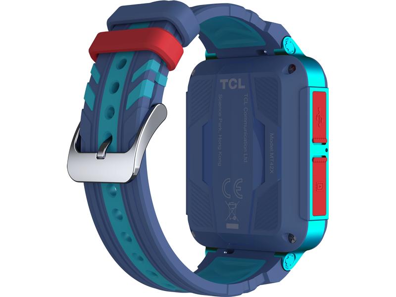 TCL MT42X MOVETIME Family Watch Blau Kinder Smartwatch mit Video-Anruf Funktion