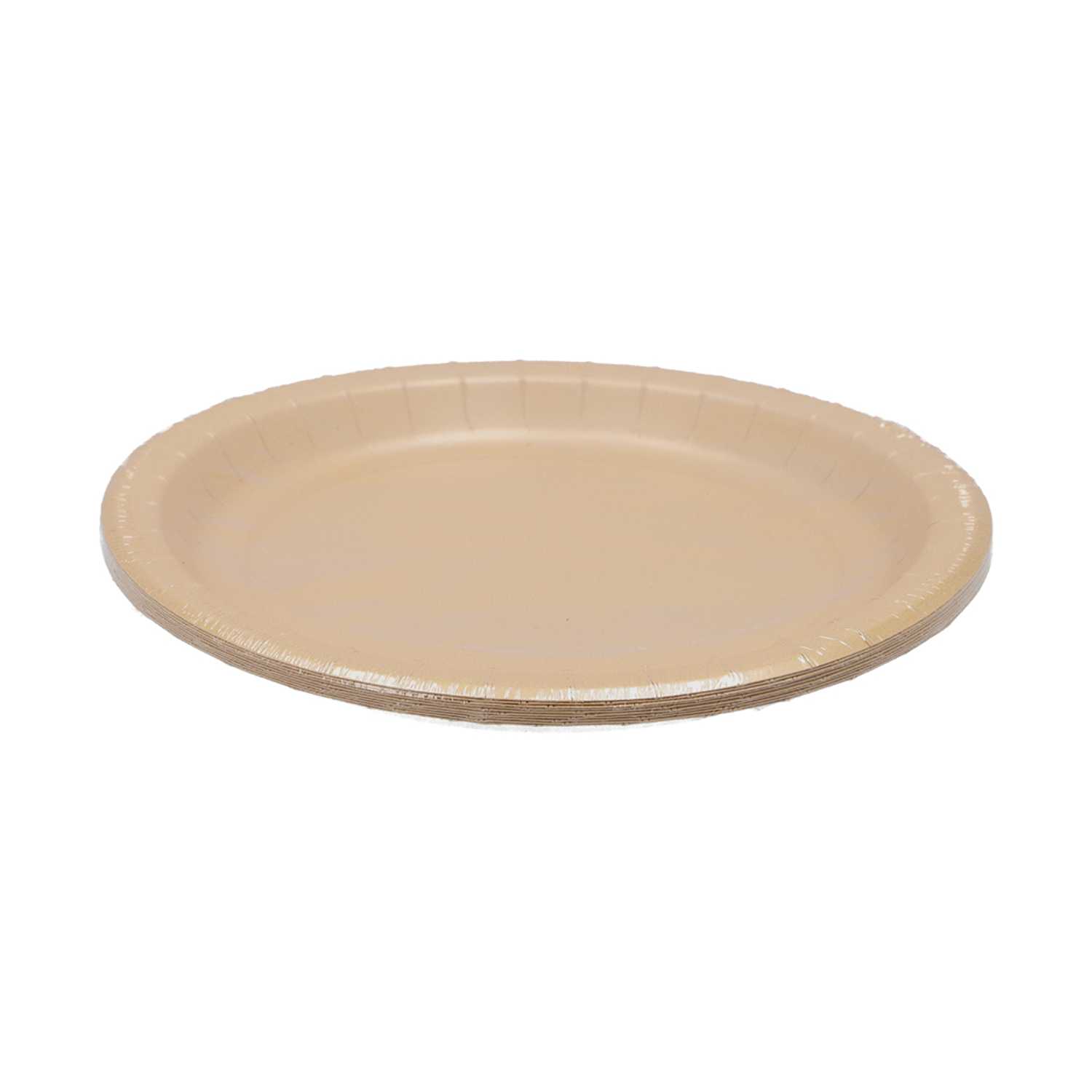 Teller 10er gold Ø23cm Bio-Beschichtung