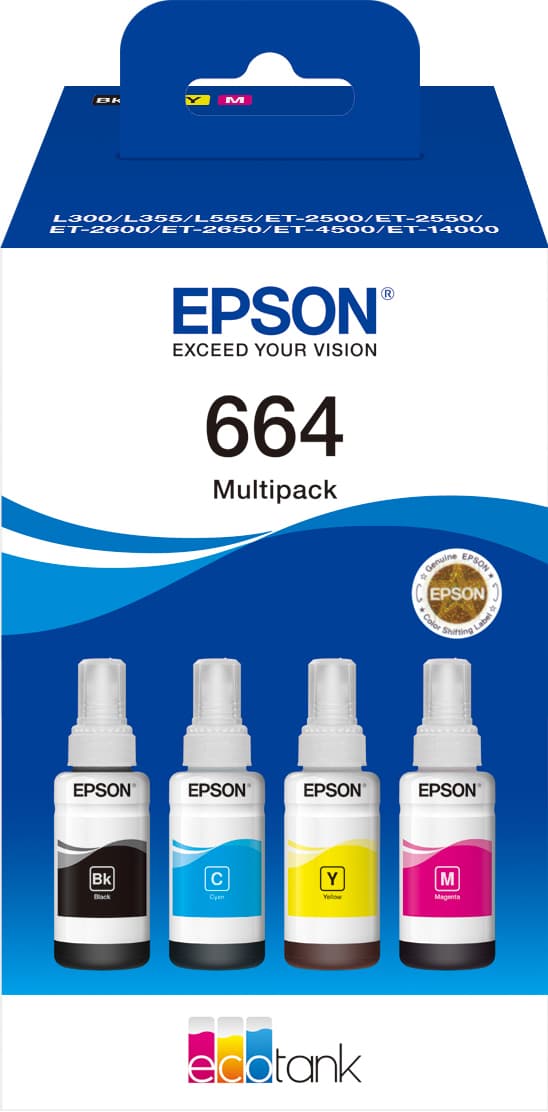 Epson 664 4-blæk value pack